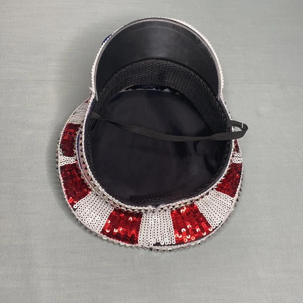 COPY - Salute to America Red White Blue Steampunk hat